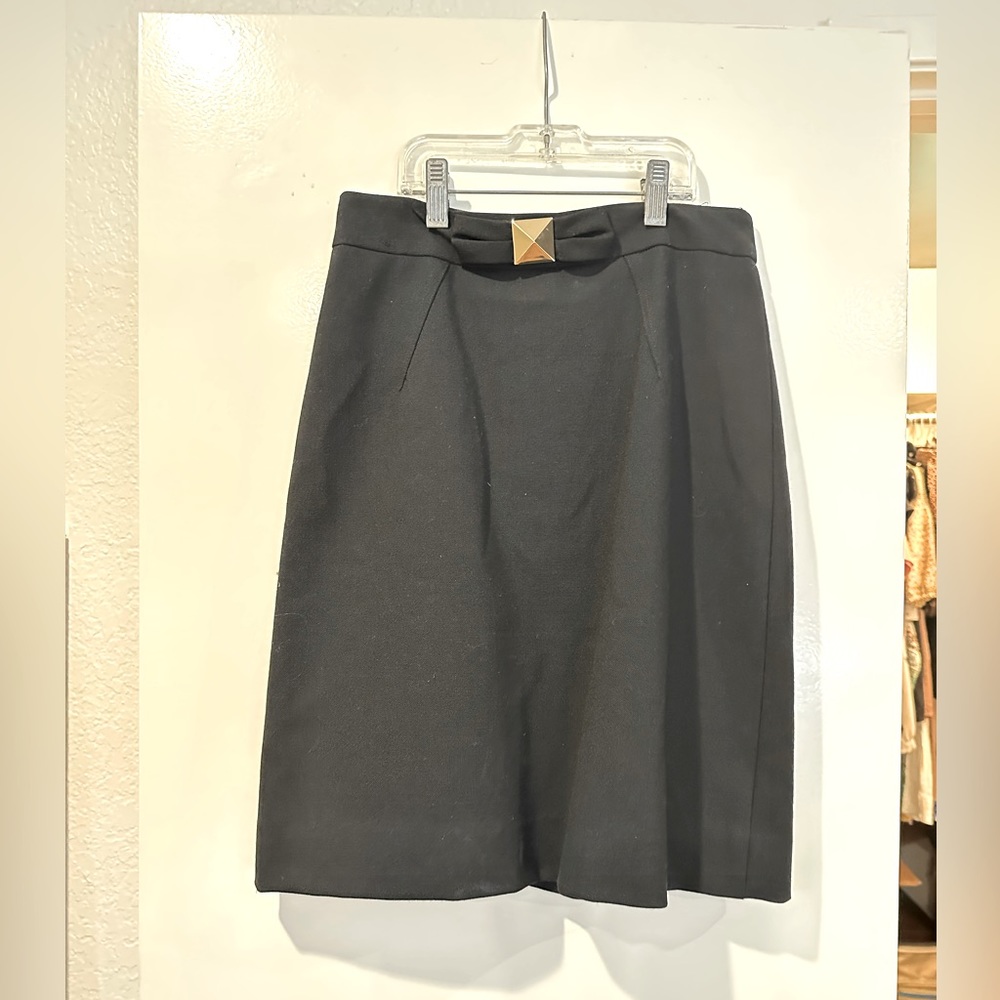 Kate Spade EUC black tweed skirt (Size 0)